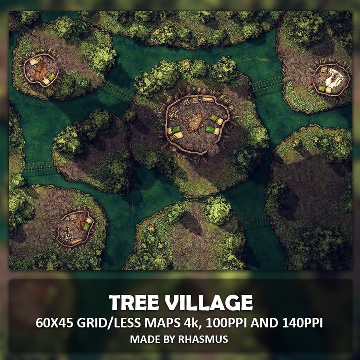 Tree Village Map image