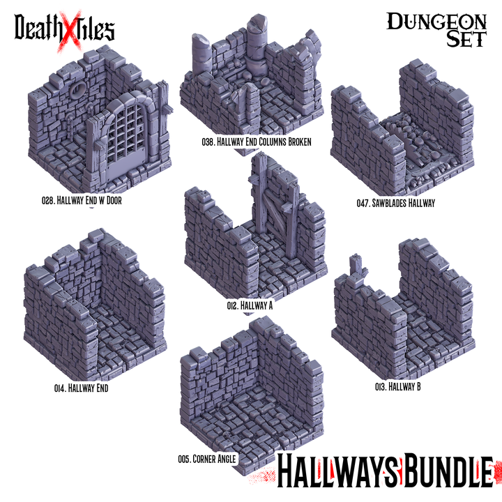 Hallways Bundle - Dungeon Set image