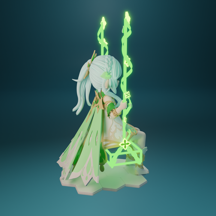 lolicon 3D  3D Printable Dendro Archon Loli by FunserviceSTL
