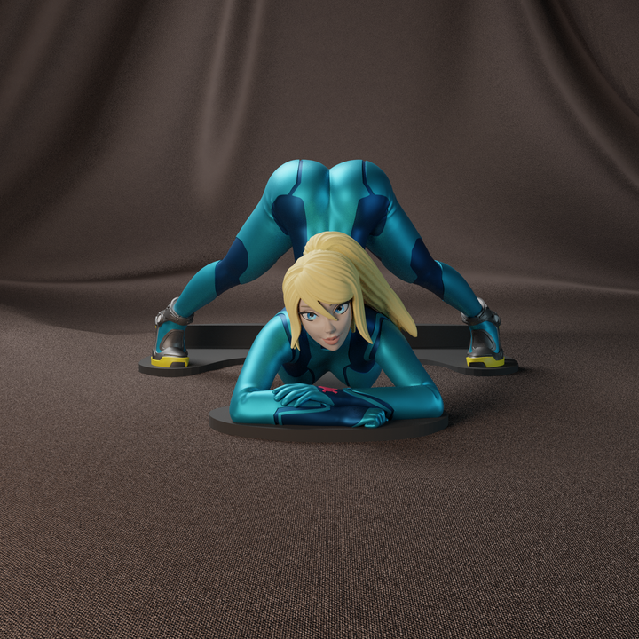 SFW and NSFW Samus phone Holder