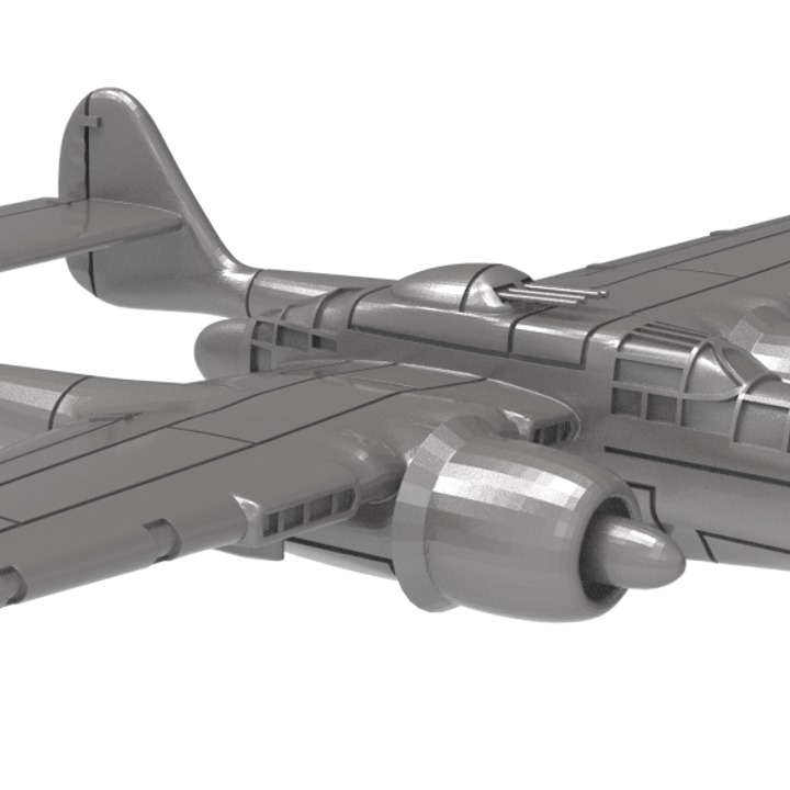 STL PACK - 14 Battle planes of WW2 (Volume 7, 1:200) - PERSONAL USE image