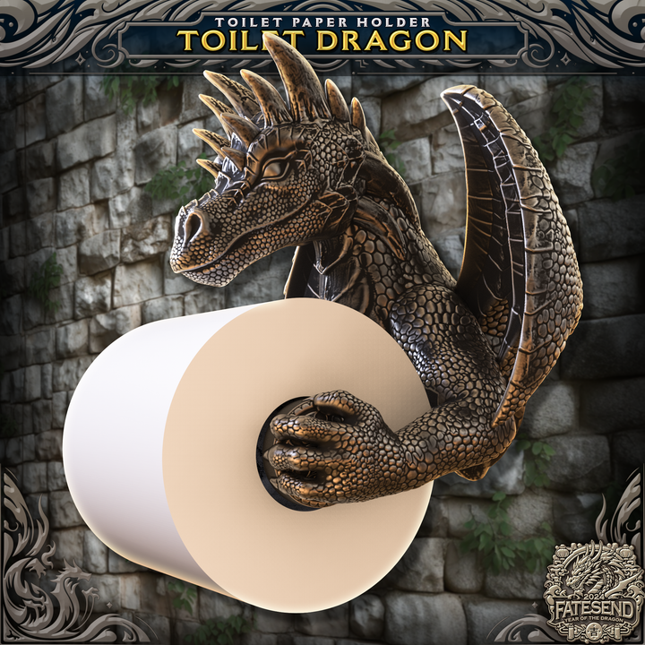 Toilet Paper Dragon image