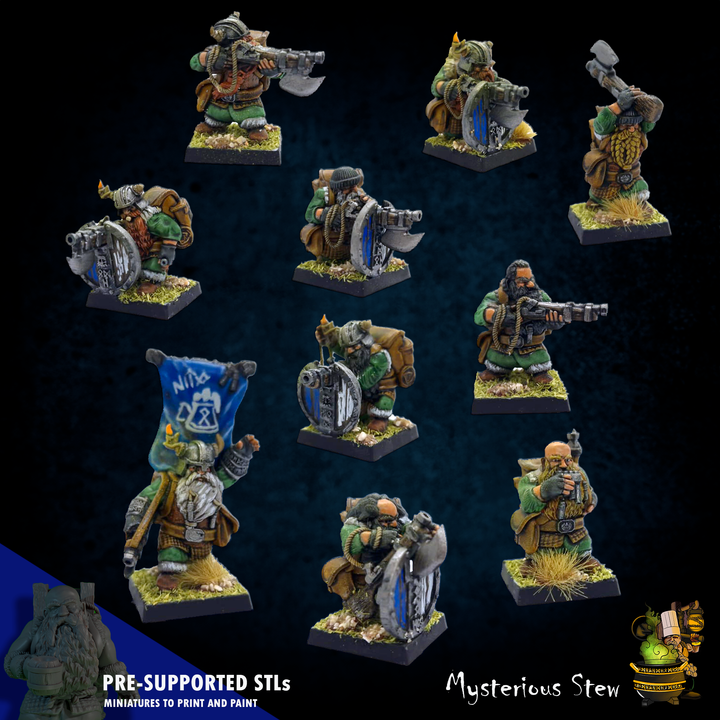 Classic Dwarf Infantry Bundle image