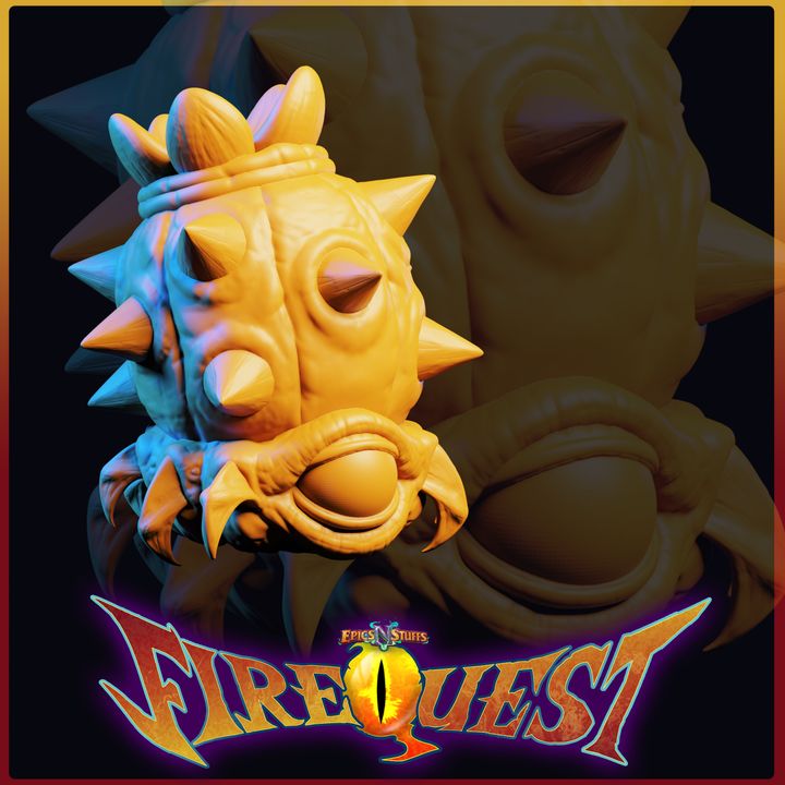 Cacteye, Fire Quest Miniature - Pre-Supported image