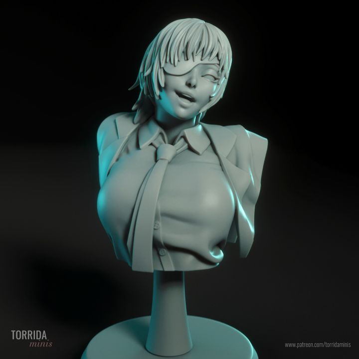 Himeno from Chainsaw Man - Bust image