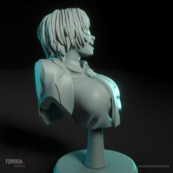 Himeno from Chainsaw Man - Bust image