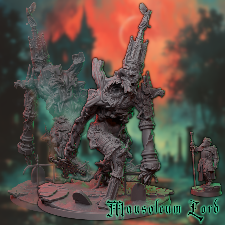 Mausoleum Lord (100mm Base)