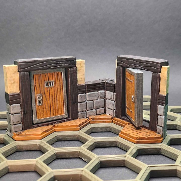 WDhex - housetiles - sturdy wall doors image