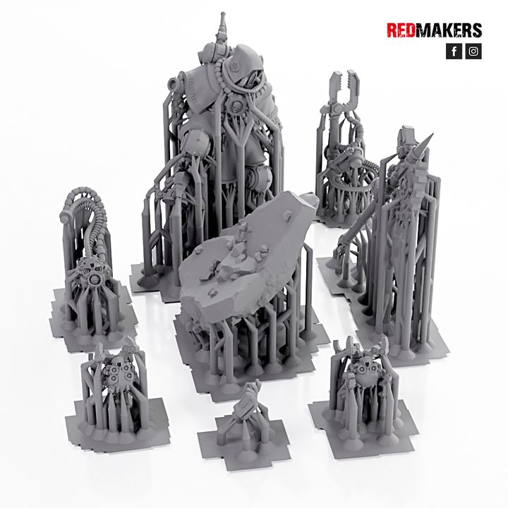 3D Printable Tech Engineer – Imperial Force by RedMakers