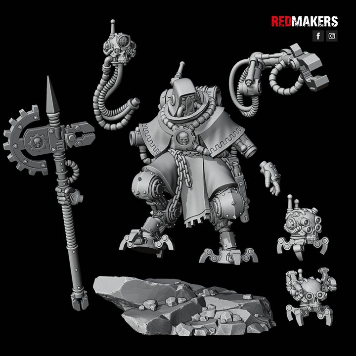 3D Printable Tech Engineer – Imperial Force by RedMakers