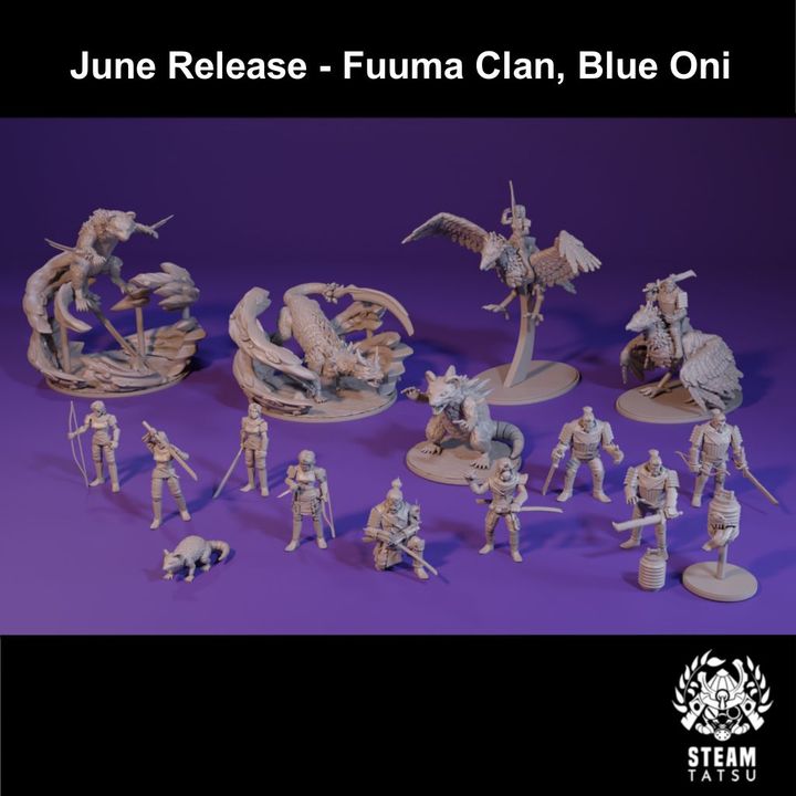 Fuuma Clan - Blue Oni