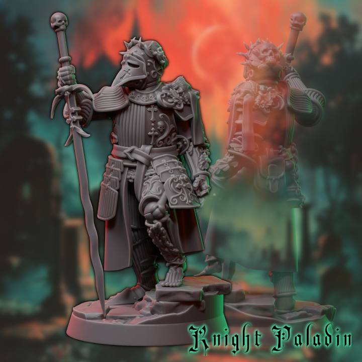 Mors Secta: Knight Paladin (25mm Base)