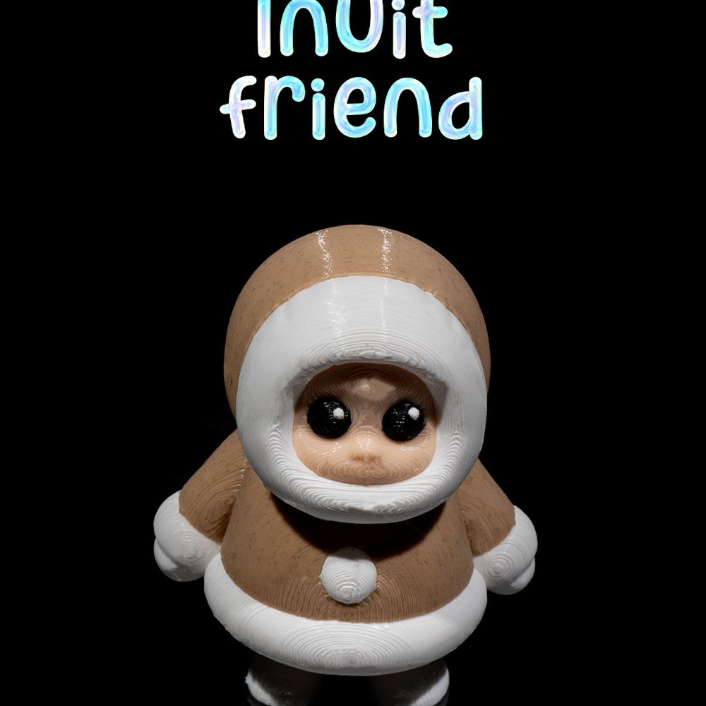3D Printable Inuit Friend by Stlflix, image size:1000x1000