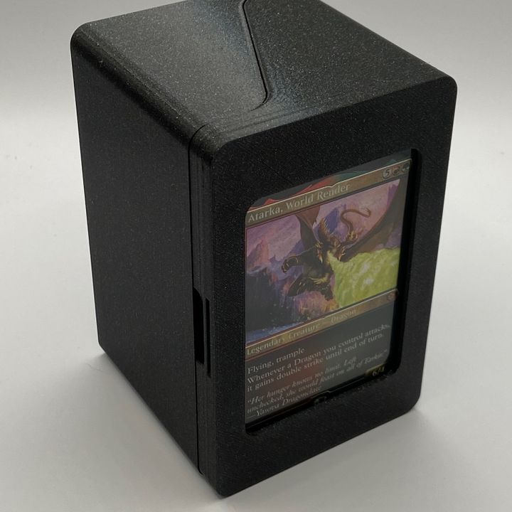 3D Printable COMMANDER DECK BOX AND TRAYS FOR MAGIC THE GATHERING ...