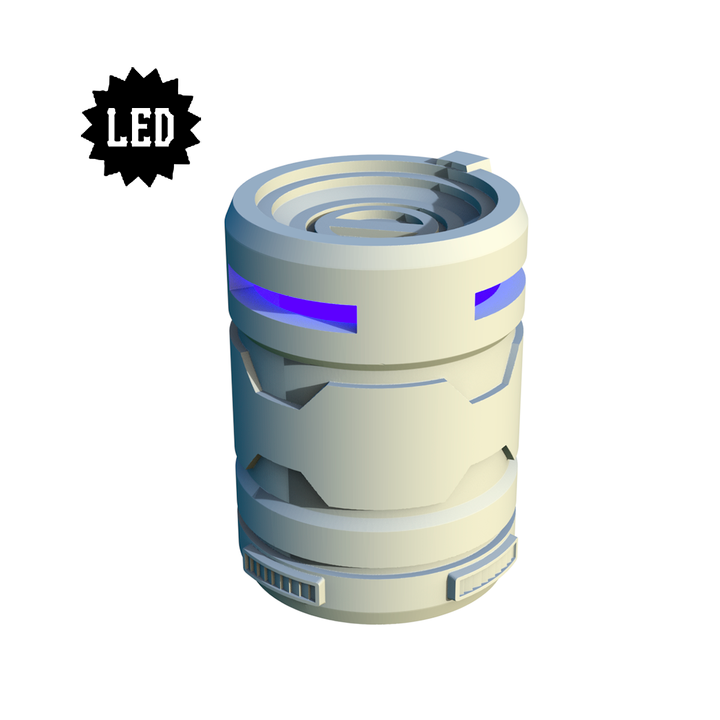 LED Sci-fi Barrel