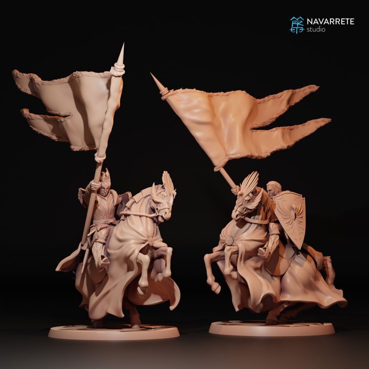 3D Printable Cavalry of the Golden Swan Army. Volume I by Navarrete Studio