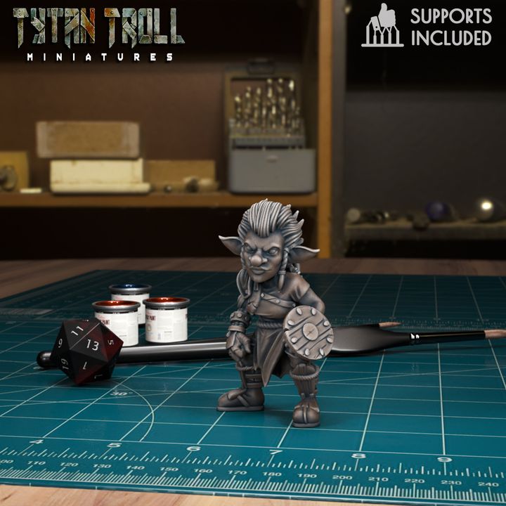 Goblin Scrapper 07 [Pre-Supported]