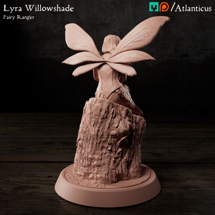 Fairy Ranger - Lyra Willowshade - Sitting image