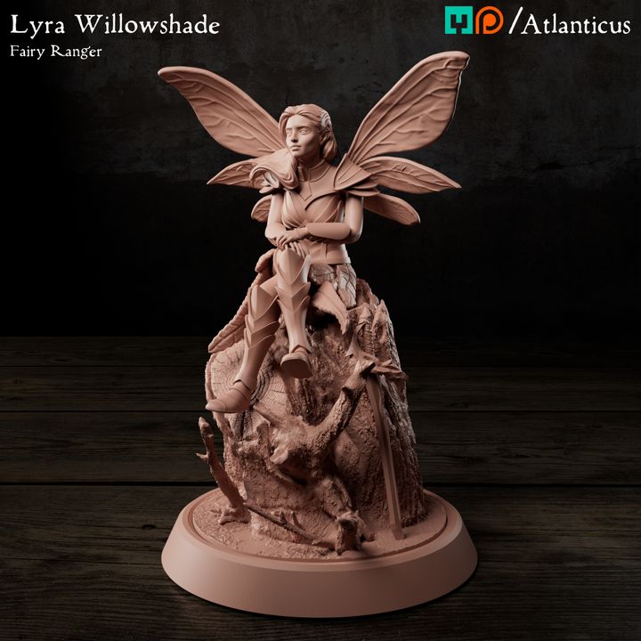 Fairy Ranger - Lyra Willowshade - Sitting image