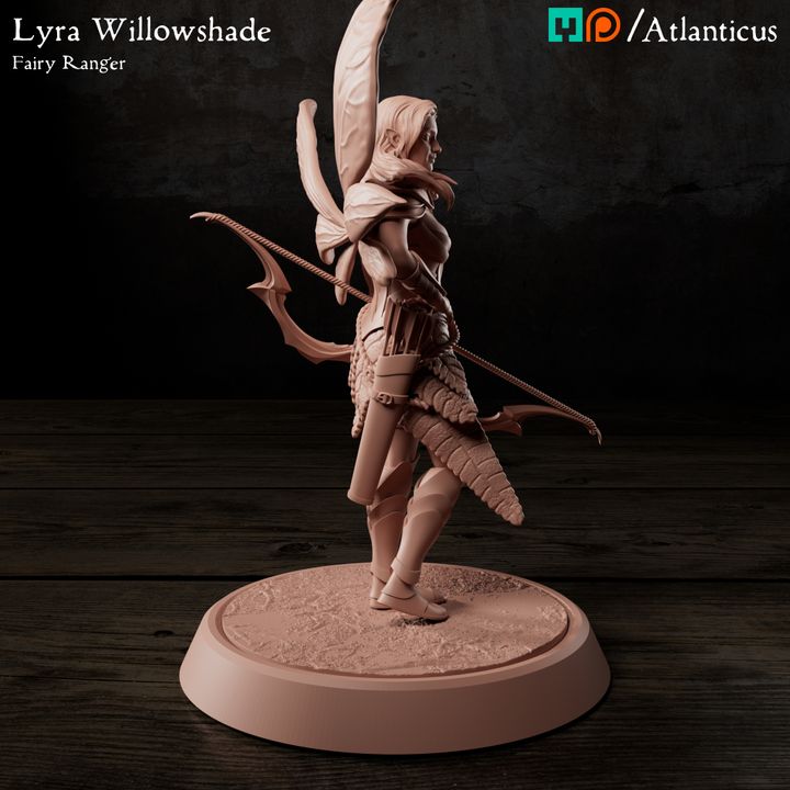 Fairy Ranger - Lyra Willowshade - Longbow Idle image