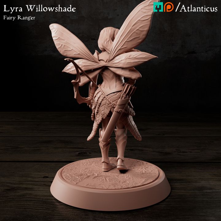 Fairy Ranger - Lyra Willowshade - Longbow Idle image