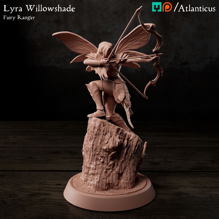 Fairy Ranger - Lyra Willowshade - Longbow Aim image