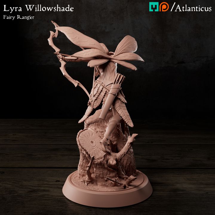 Fairy Ranger - Lyra Willowshade - Longbow Aim image