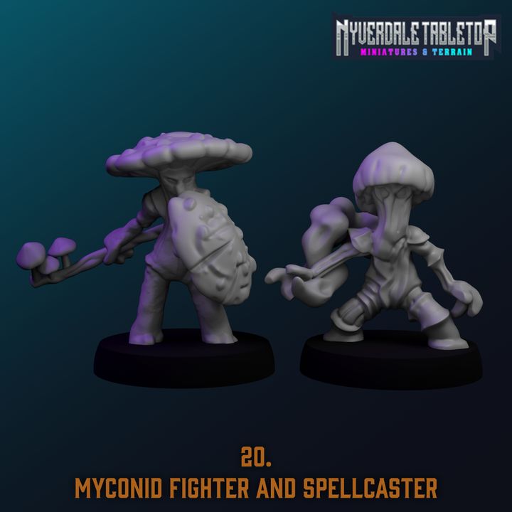 myconid fighter and spellcaster image