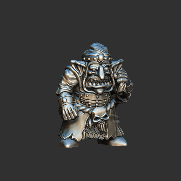 Oldhammer Style Goblin Thief Miniature image