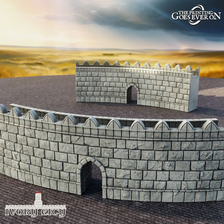 Curved Wall - Small Gate image