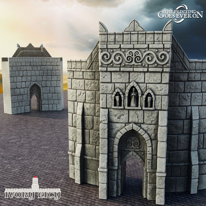 Ultimate Castle Wall Set - Modular image