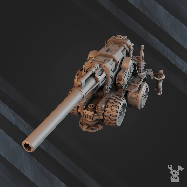 Heavy Artillery Mount with Earthquaker Cannon & Gorgon Siege Gun image
