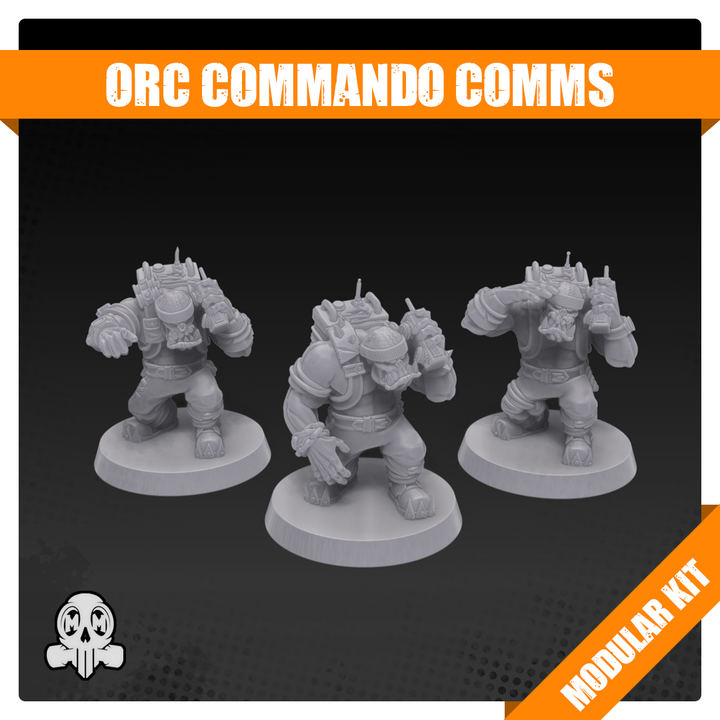Orc Commando Comms Unit Modular Kit image