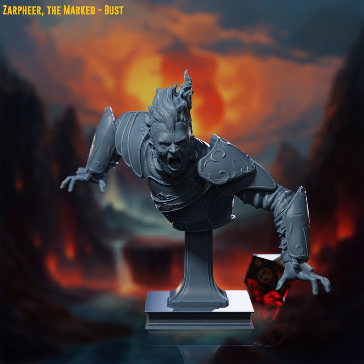Zarpheer, the Marked - Bust image