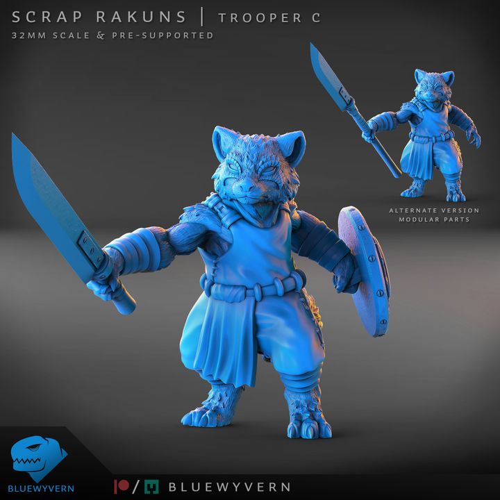 Scrap Rakuns - Trooper C (Modular)