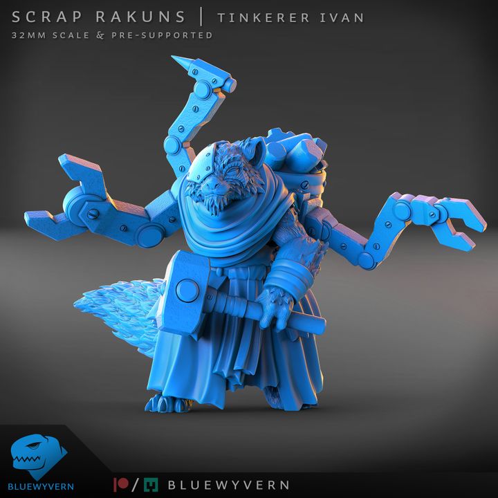 Scrap Rakuns - Tinkerer Ivan