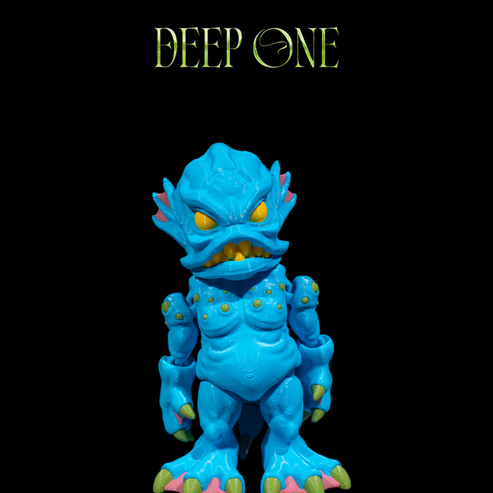 3D Printable Deep One by Stlflix