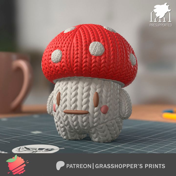 KNITTED MUSHROOM