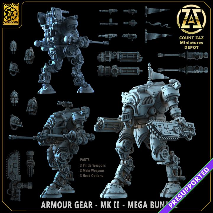 ARMOUR GEAR -  MEGA BUNDLE - T Class Fighting Mech image