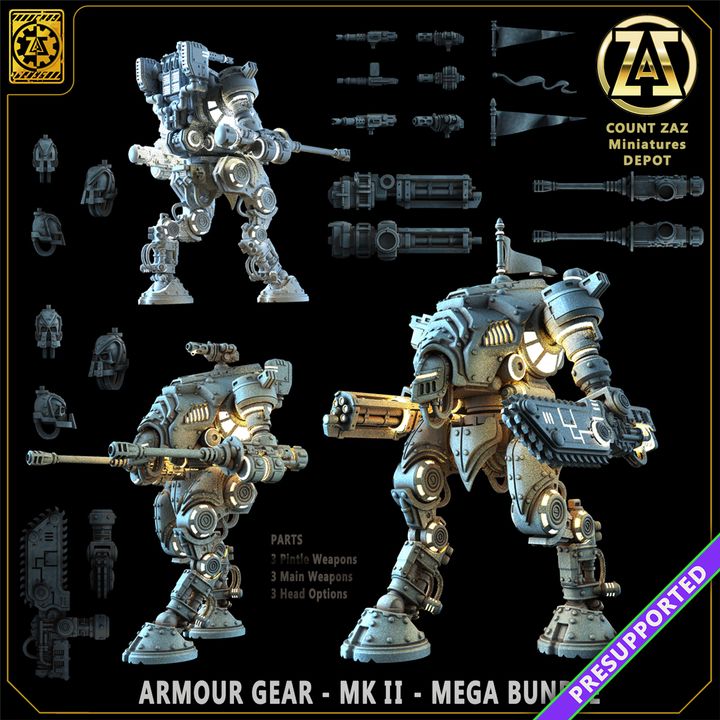 ARMOUR GEAR -  MEGA BUNDLE - T Class Fighting Mech image