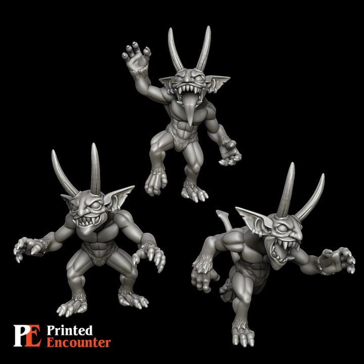 3D Printable Imps - Demon Minion by Printed Encounter