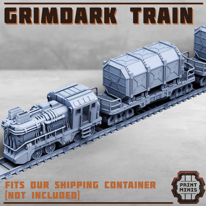 Grimdark Train w/ Wagon