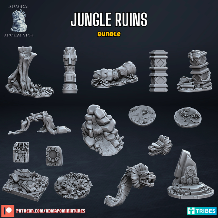 Jungle Ruin Bundle (Pre-supported)