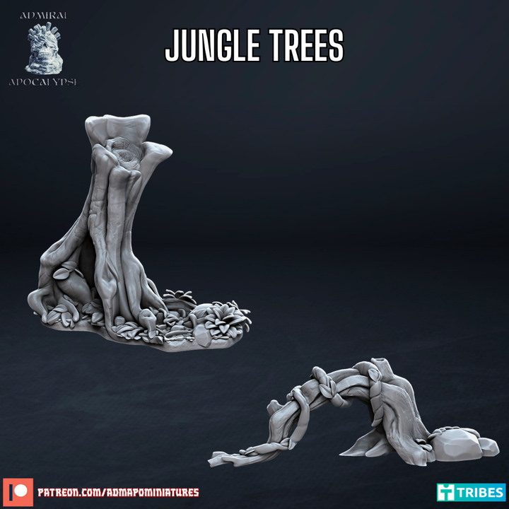 Jungle Trees (Pre-supported) image