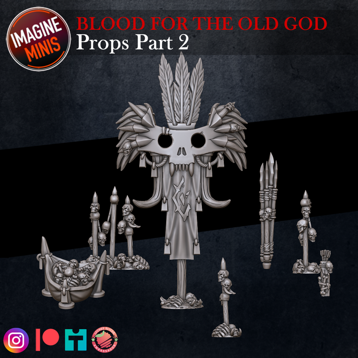 Blood For The Old God - Props Part2 image