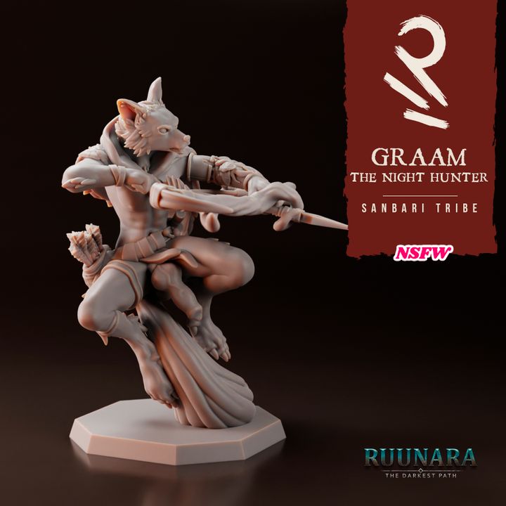 NSFW RUUNARA - Graam, the Night Hunter image