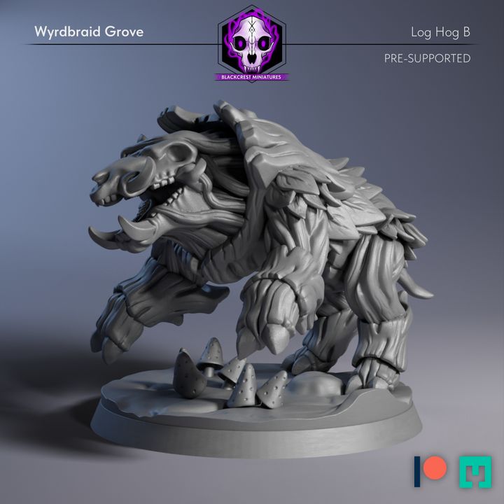 Wyrdbraid Grove - Log Hog B