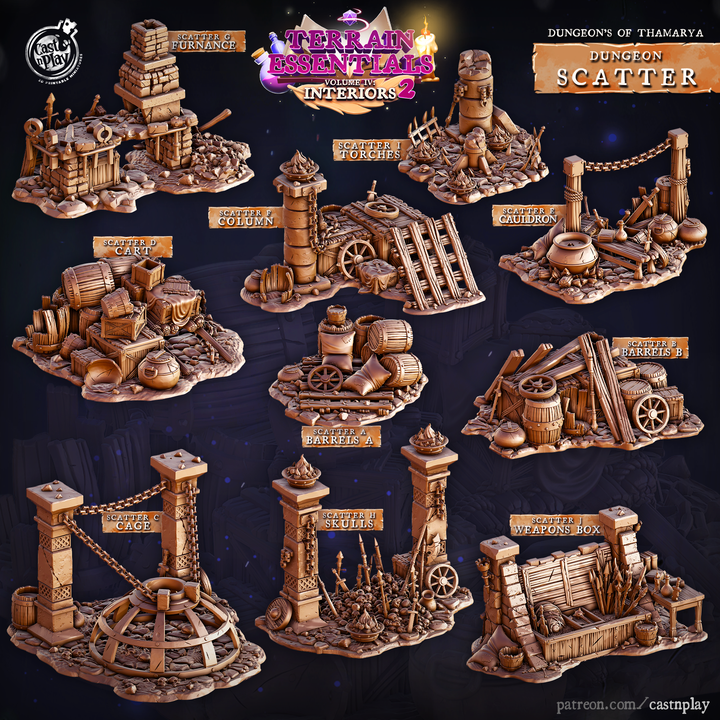 Dungeons of Thamarya Set (Pre-Supported) image