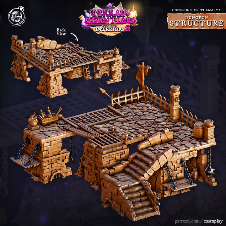 Dungeons of Thamarya Set (Pre-Supported) image