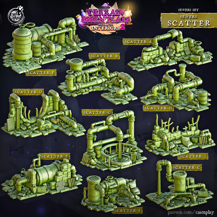 Sewers Set (Pre-Supported) image